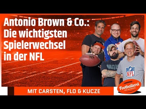 Antonio Brown & Co.: Die wichtigsten Spieler-Wechsel in der NFL