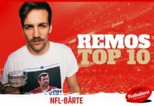 Top 10 NFL Bärte
