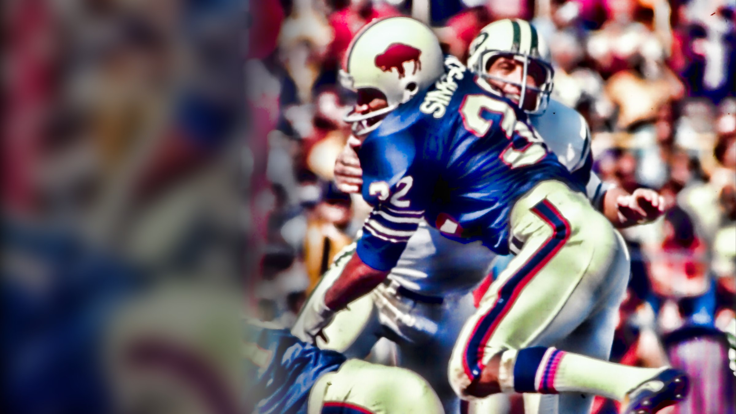 O.J. Simpson als Running Back der Buffalo Bills