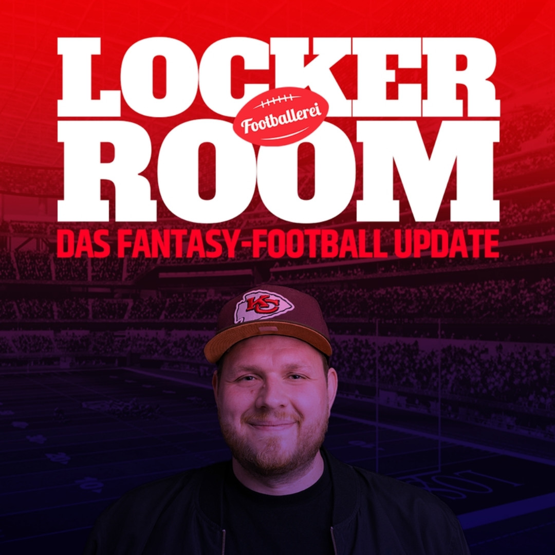 Podcast-Cover Locker Room – Das Fantasy-Football Update der Footballerei