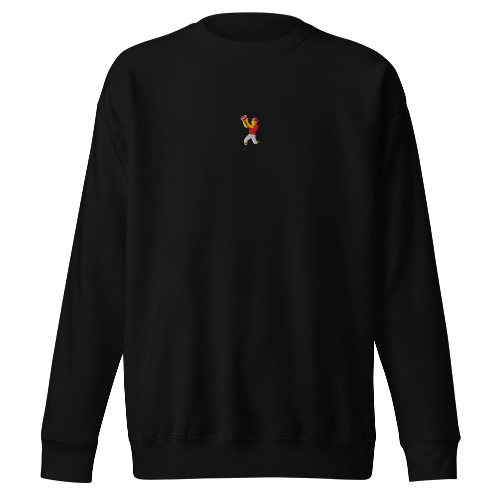 Catch-Icon Sweatshirt (gestickt) aus dem Footballerei-Shop