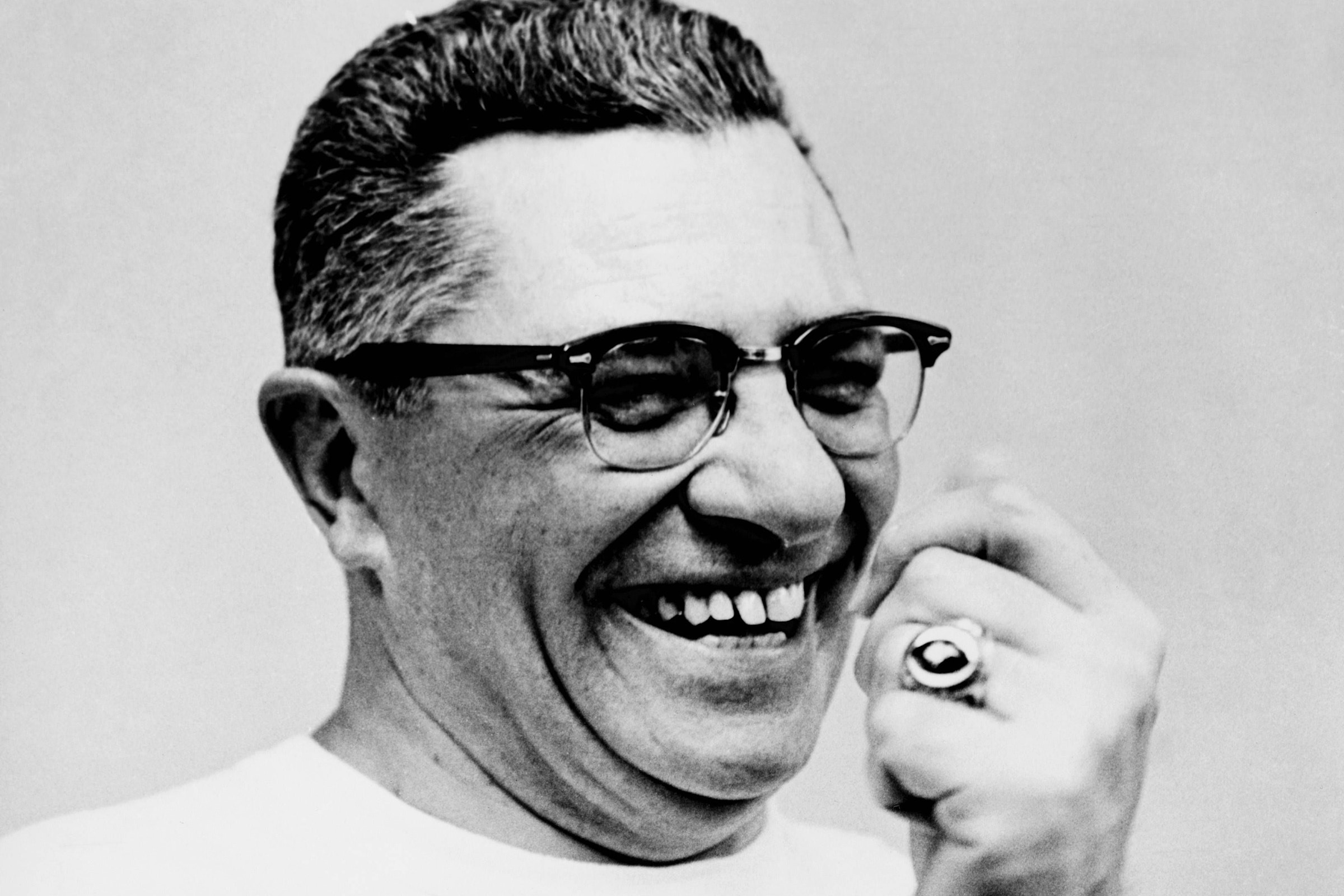 Football-Coach Vince Lombardi im Jahr 1967